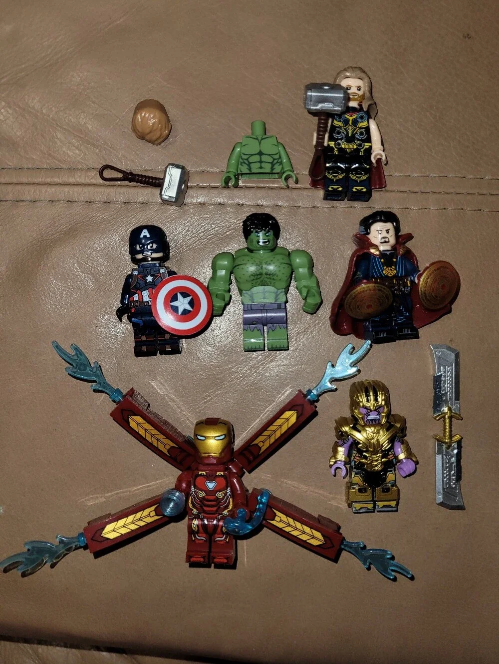 NEW Avengers 6 Minifigure Set